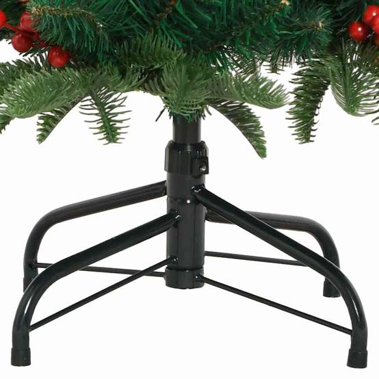 ComfortXL - Sapin de Noël Artificiel Lumineux 150 cm Vert, avec Guirlande LED et Set de 61 Boules – ComfortXL Outdoor Living - Image 9