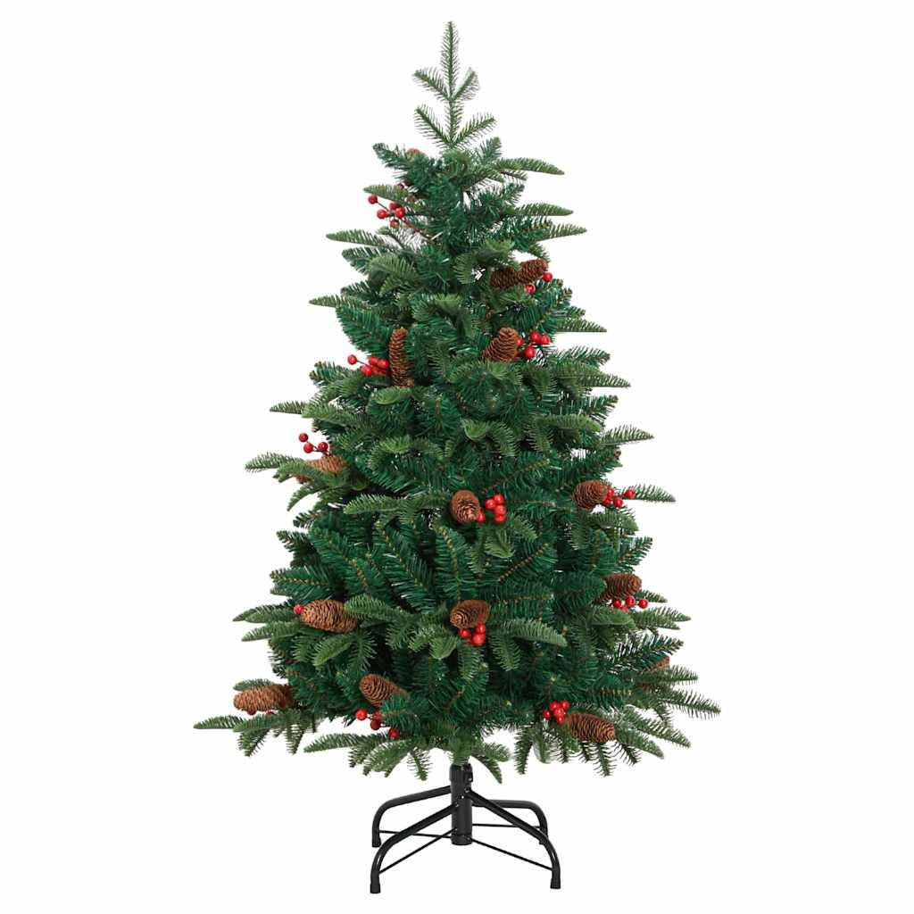 ComfortXL - Sapin de Noël Artificiel Lumineux 150 cm Vert, avec Guirlande LED et Set de 61 Boules – ComfortXL Outdoor Living - Image 5