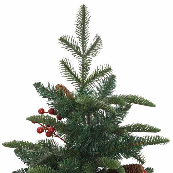 ComfortXL - Sapin de Noël Artificiel Lumineux 150 cm Vert, avec Guirlande LED et Set de 61 Boules – ComfortXL Outdoor Living - Image 8