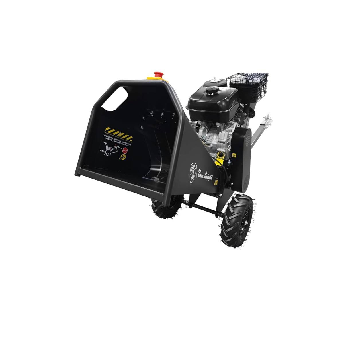 Broyeur de Végétaux Thermique 18CV 459cm³ Moteur 4T Coupe Ø120 mm max Démarrage Manuel Tonino Lamborghini - Image 7