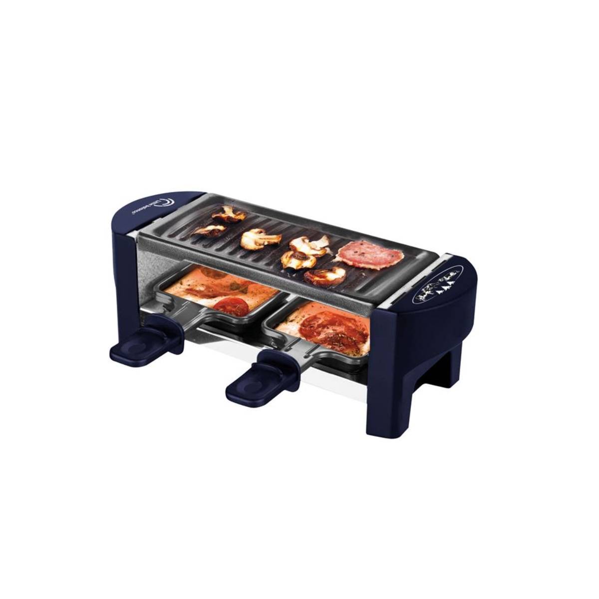 Raclette multifonction 320w bleu nuit 8616 Little Balance - Image 3