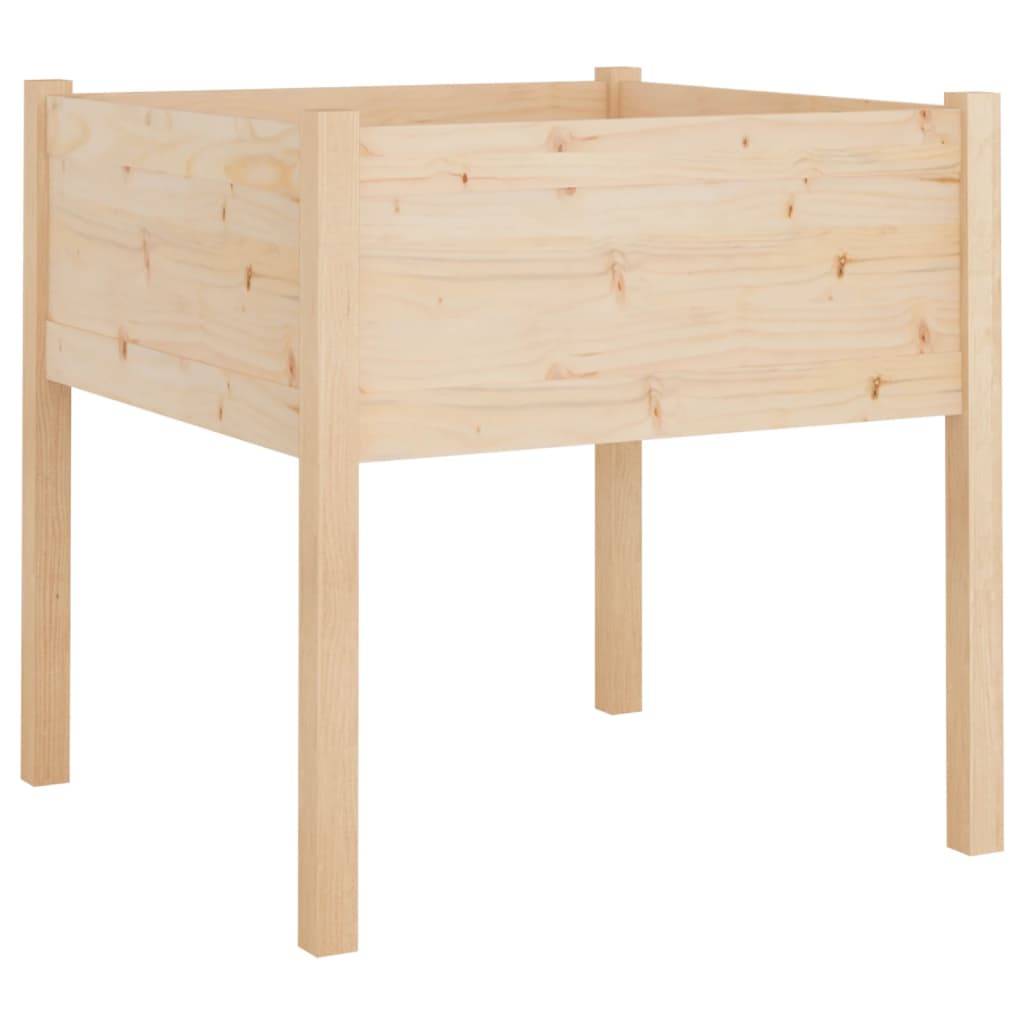 Vidaxl - Jardinière d'extérieur 70x70x70 cm bois de pin massif vidaXL 810809 - Image 2