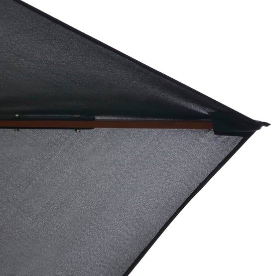 Maison Chic - Parasol d'extérieur - Parasol de jardin avec mât en bois 200x300 cm anthracite P979 - Image 5