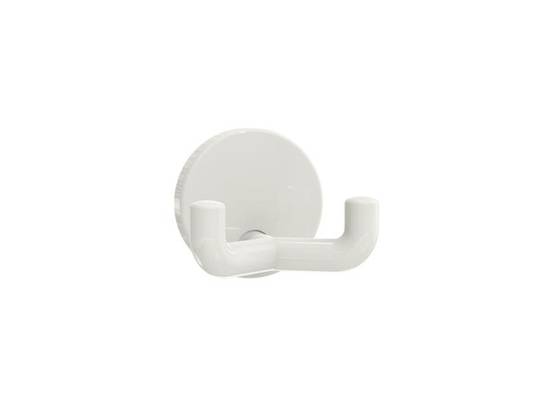 Crochet porte manteau HEWI nylon - Blanc pur - 477.90.025 - Image 1
