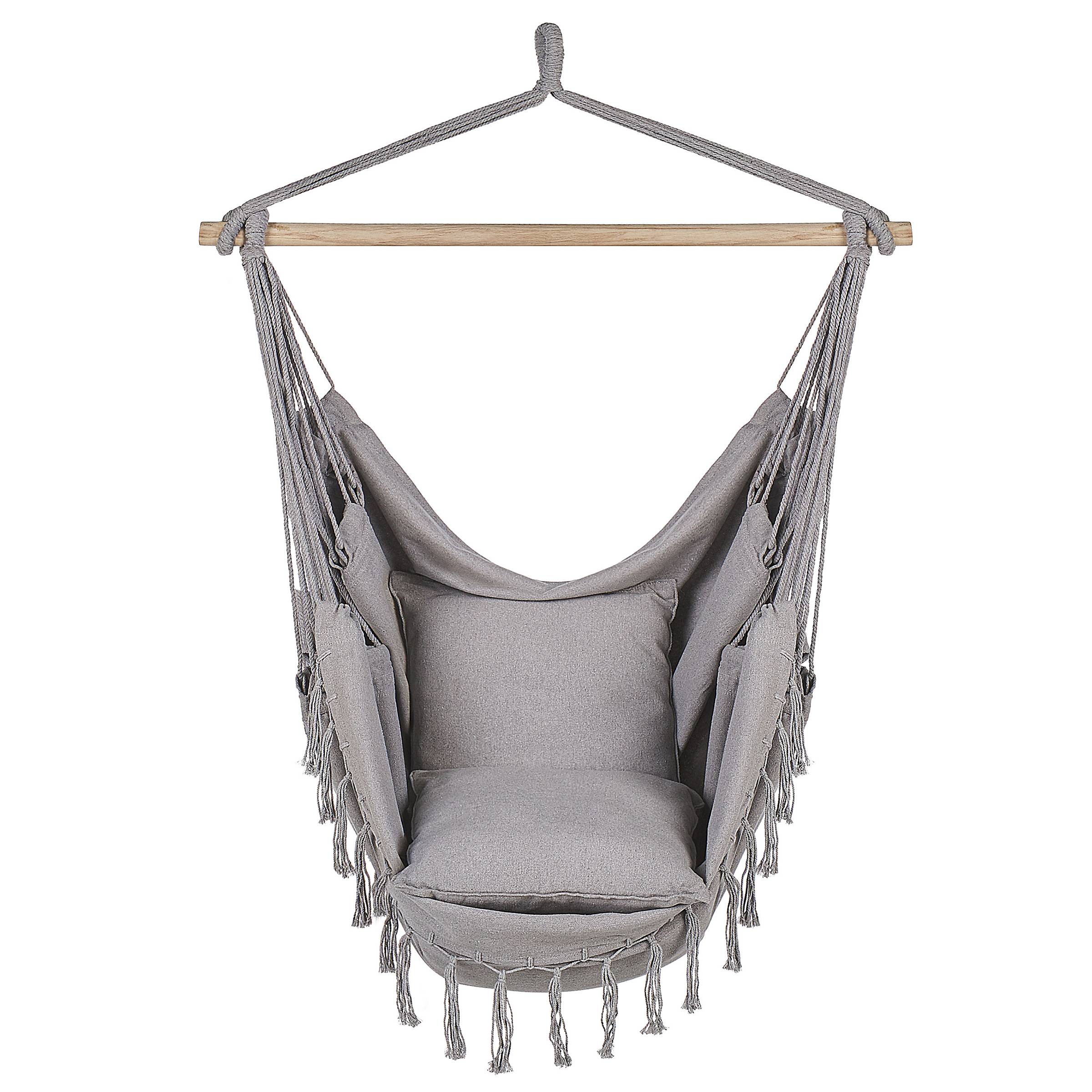 Beliani - Chaise porte-à-faux Coton Gris clair BONEA - Beliani - Imagen 4