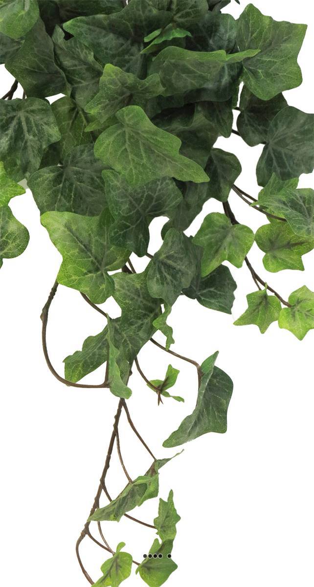 Artificielles - Lierre artificiel en chute L 46 cm 86 feuilles froasted - BEST - couleur: Vert-jaune - Imagen 3