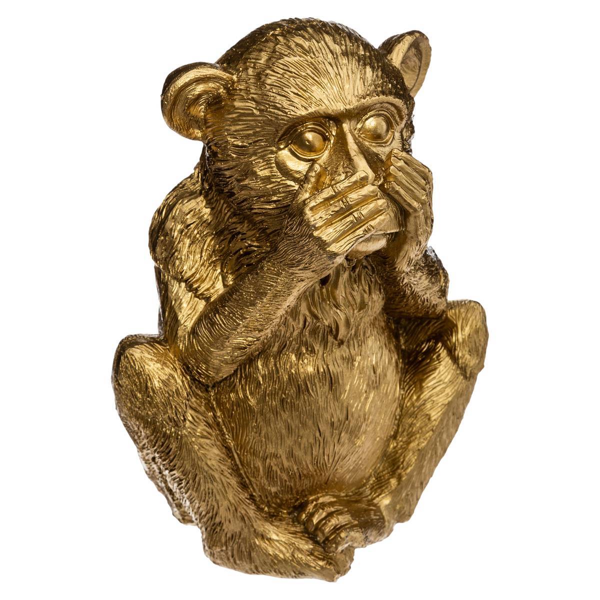 Atmosphera - Lot de 3 singes Sagesse Sama H.17cm résine - Atmosphera Créateur d'intérieur - Imagen 5