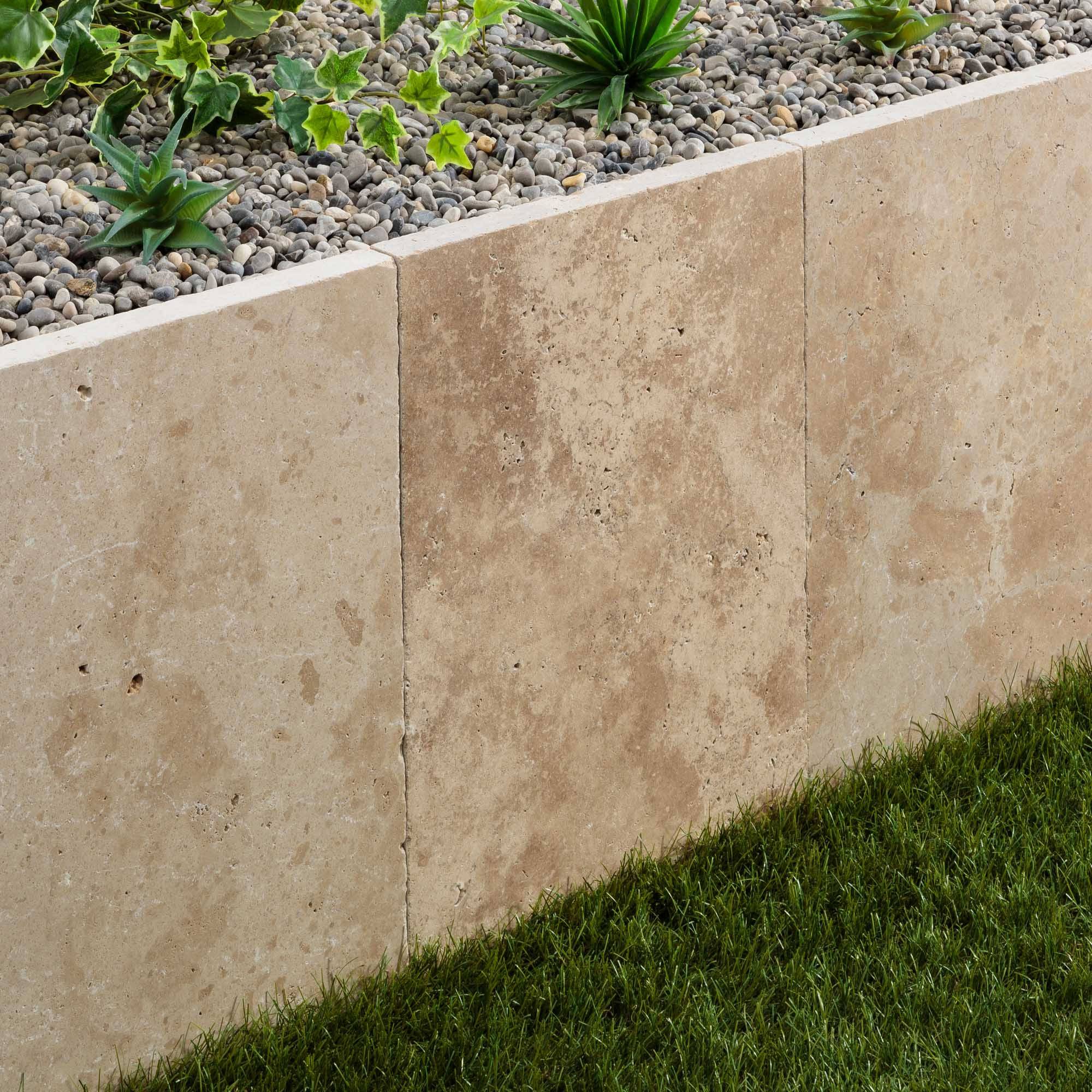 Palis Travertin Beige Nuancé 61x33x3 cm (à l'unité) - RO'MA NATURE - Image 1