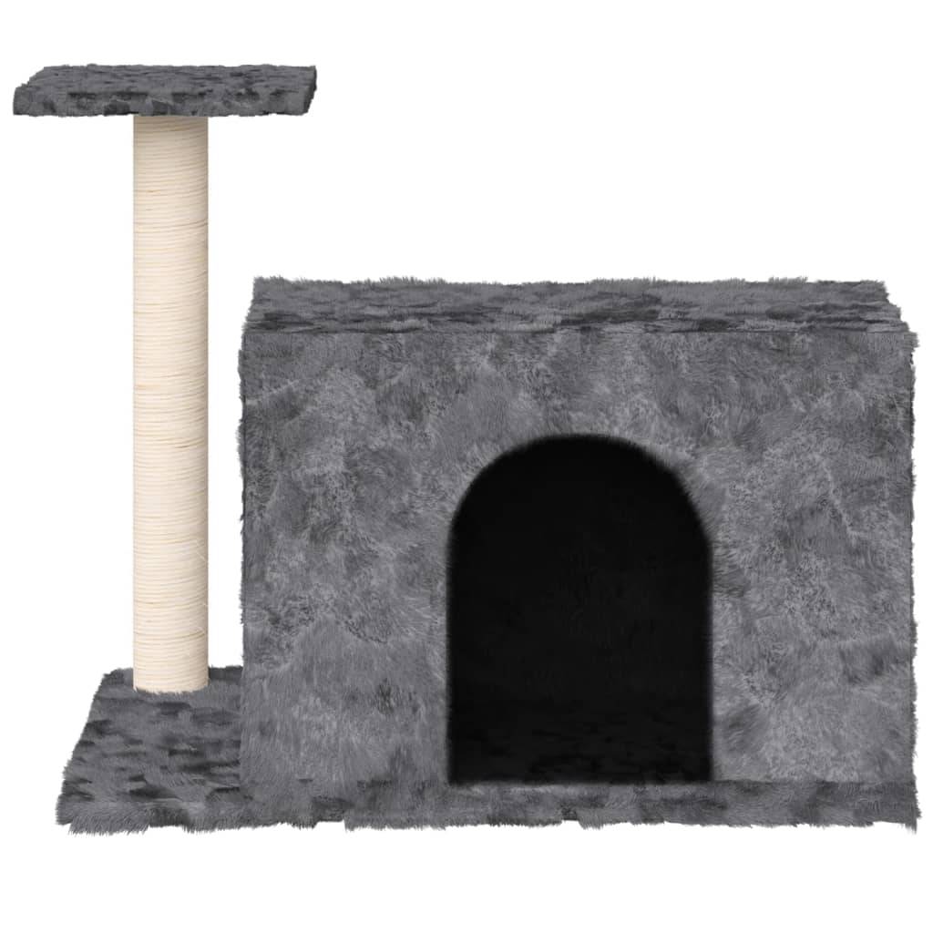 Vidaxl - Arbre à chat avec griffoir en sisal Gris foncé 51 cm vidaXL 171587 - Imagen 9