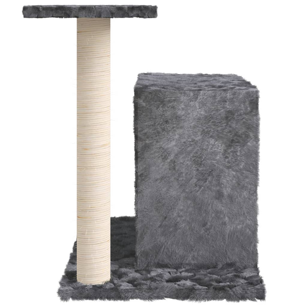 Vidaxl - Arbre à chat avec griffoir en sisal Gris foncé 51 cm vidaXL 171587 - Imagen 5