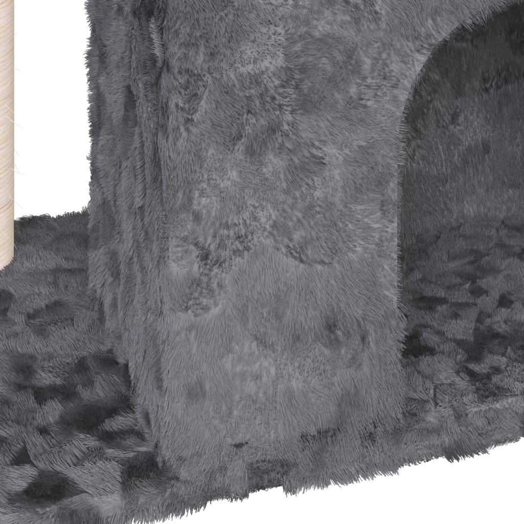 Vidaxl - Arbre à chat avec griffoir en sisal Gris foncé 51 cm vidaXL 171587 - Imagen 4