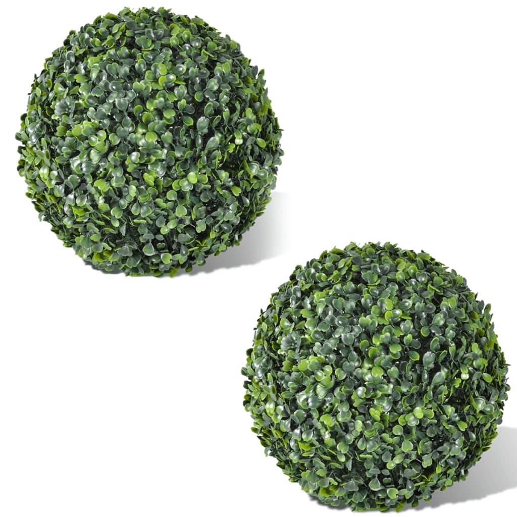 Autre - Boule de buis artificielle 2 pcs 35 cm - Image 1