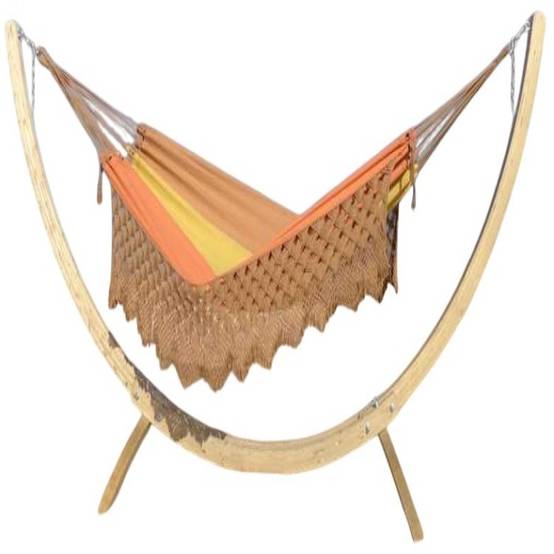 Tropical Hamac - Maya King plus hamac Caruaru orange - Tropical Hamac - Image 1