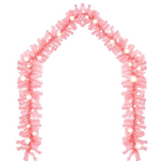 Guirlande de Noël Lumineuse PVC Décoration Fêtes 150 LED Rose 10 m – ComfortXL Outdoor Living - Image 3