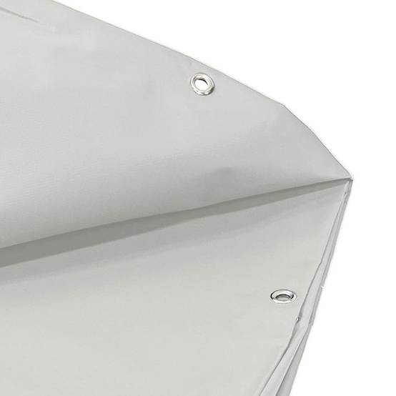 Bâche de Chantier 2x3 m XP640CH Blanche - Garantie 10 ans - Bâche de protection étanche pour Travaux - Made in France TECPLAST - Imagen 6