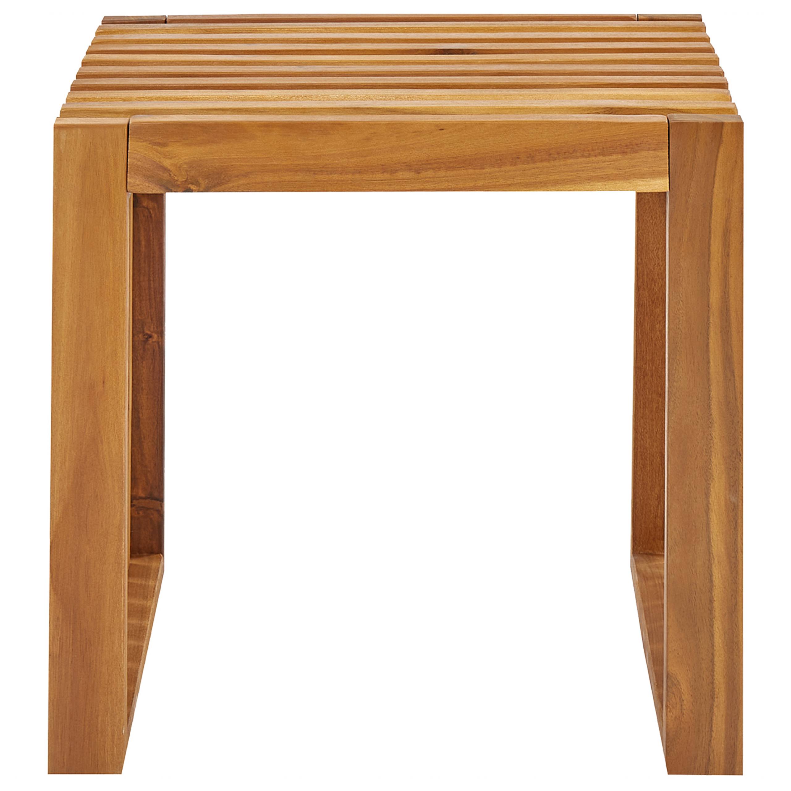 Beliani - Chaise de jardin Acacia Marron BELLANO - Beliani - Imagen 6