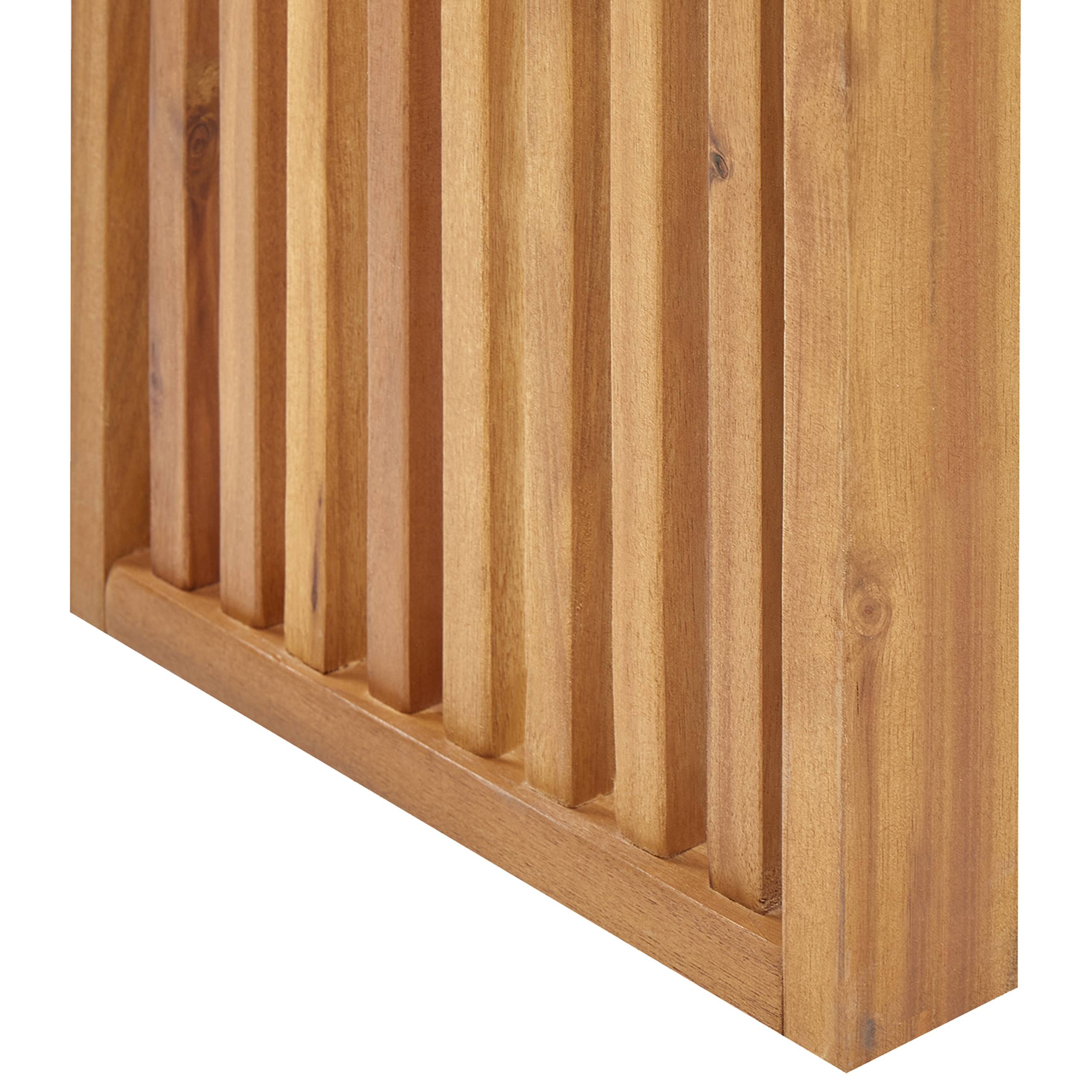 Beliani - Chaise de jardin Acacia Marron BELLANO - Beliani - Imagen 8
