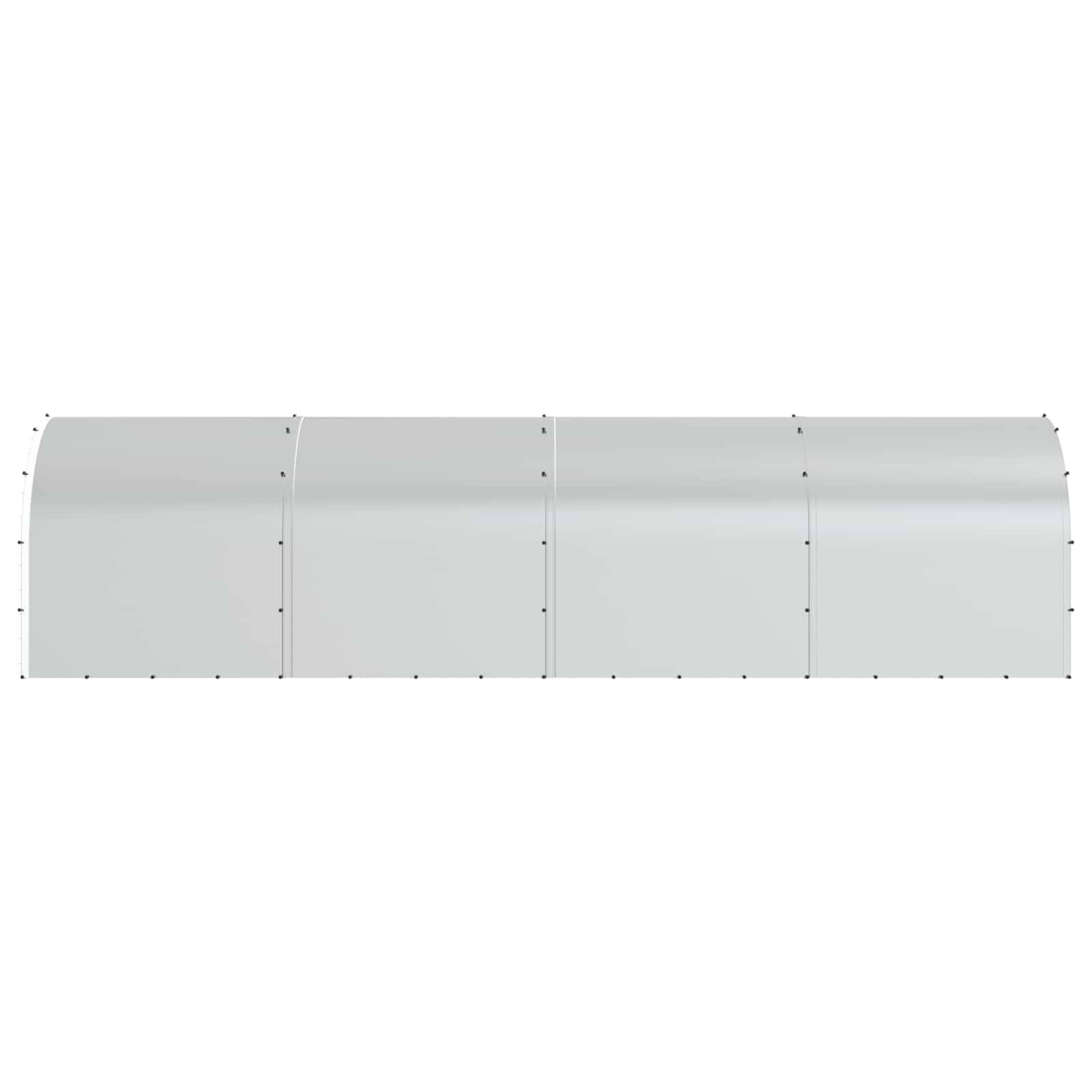 Vidaxl - Poulailler Argenté 800 x 200 x 200 cm Acier galvanisé vidaXL 3434688 - Image 6