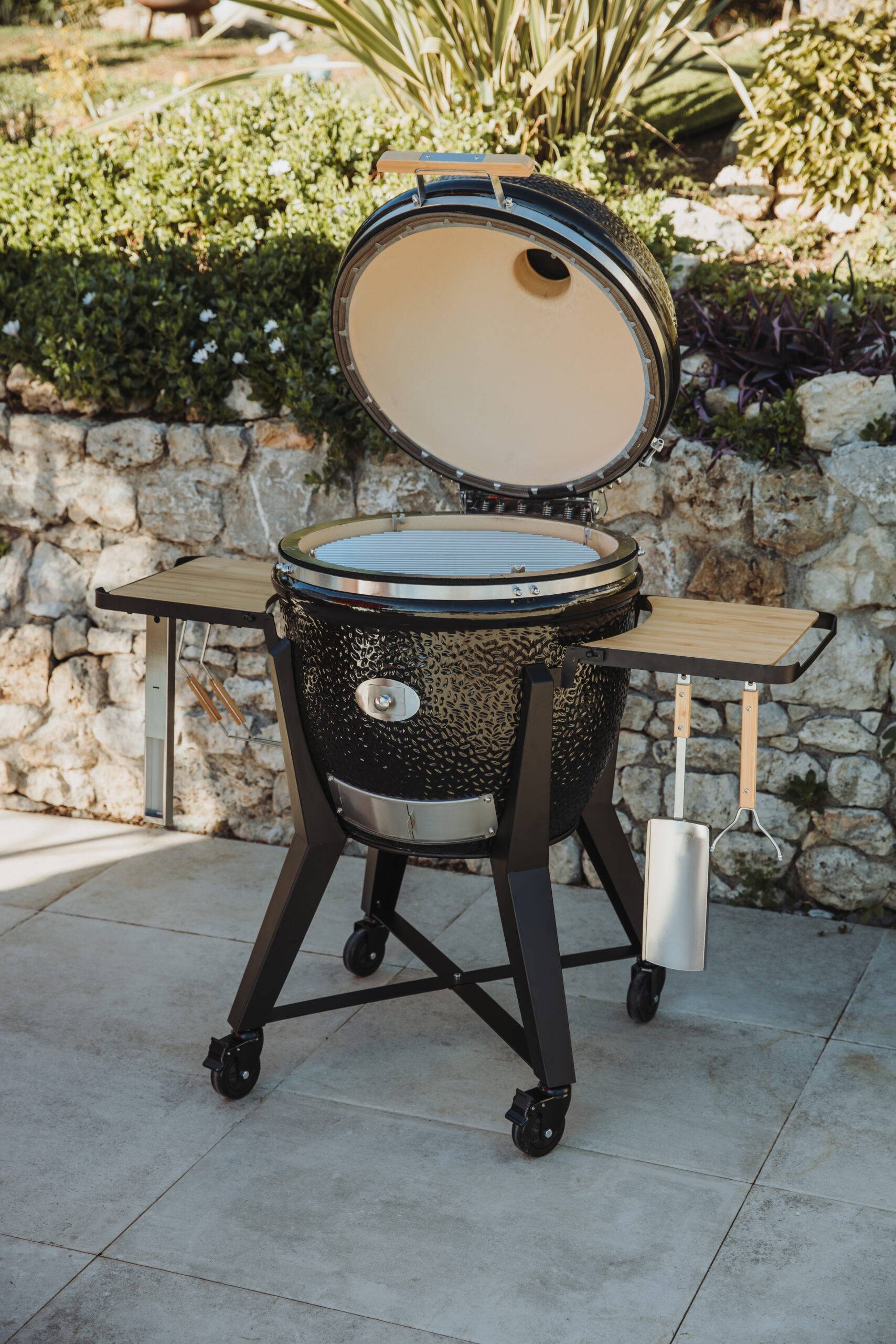 Kamado Monolith TWO.66 + Chariot + Housse + Pierre à pizzas - Image 3