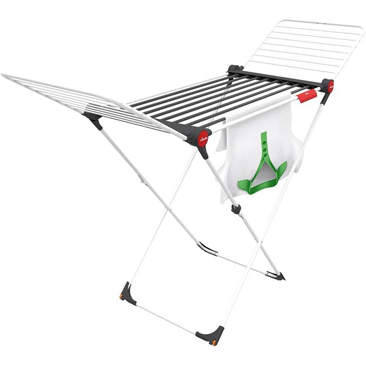 Séchoir à Linge Etendage pliable Tubes Anti-plis 19 m avec ailes VILEDA - Imagen 2