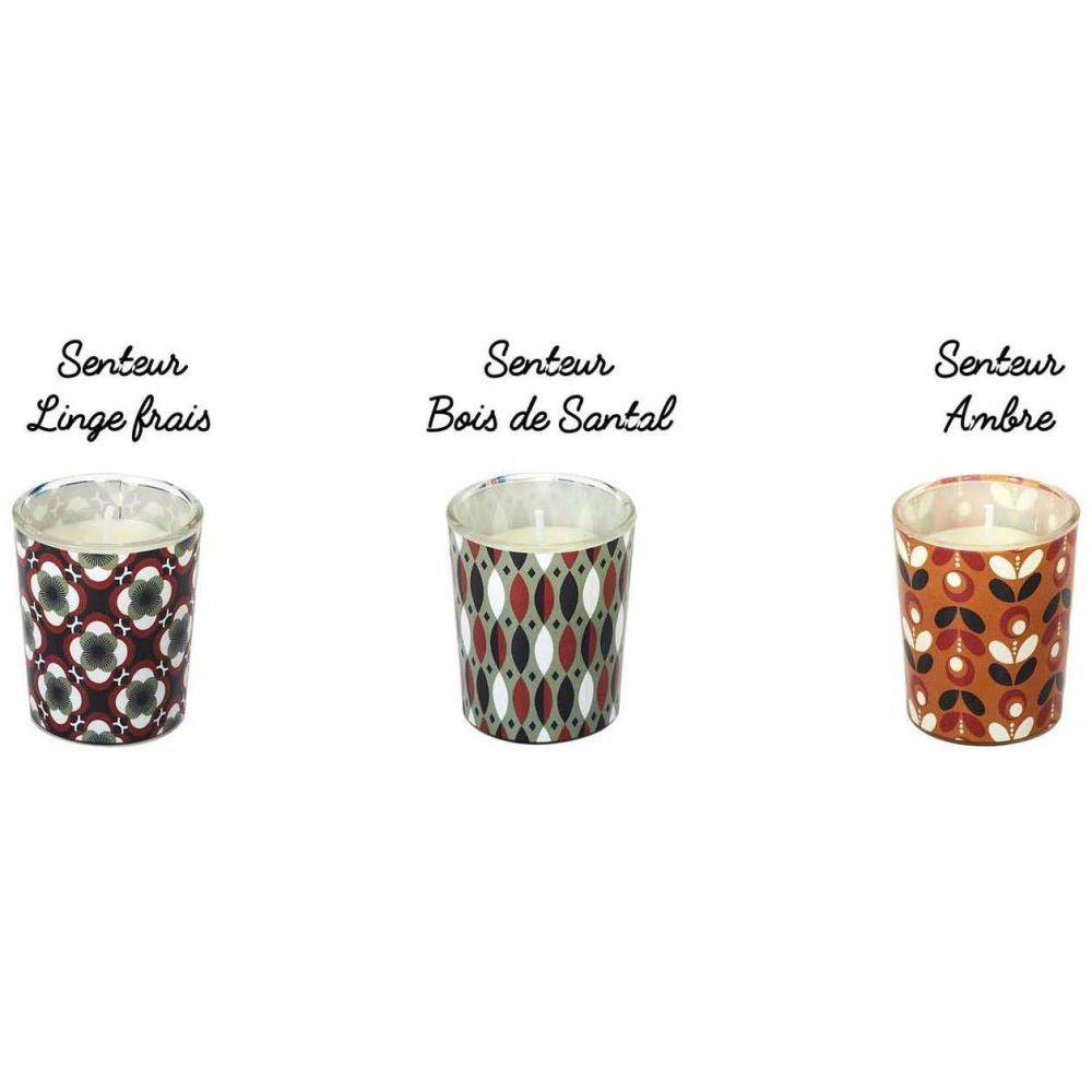 The Home Deco Factory - Coffret de 6 bougies parfumées Rétro - Imagen 3