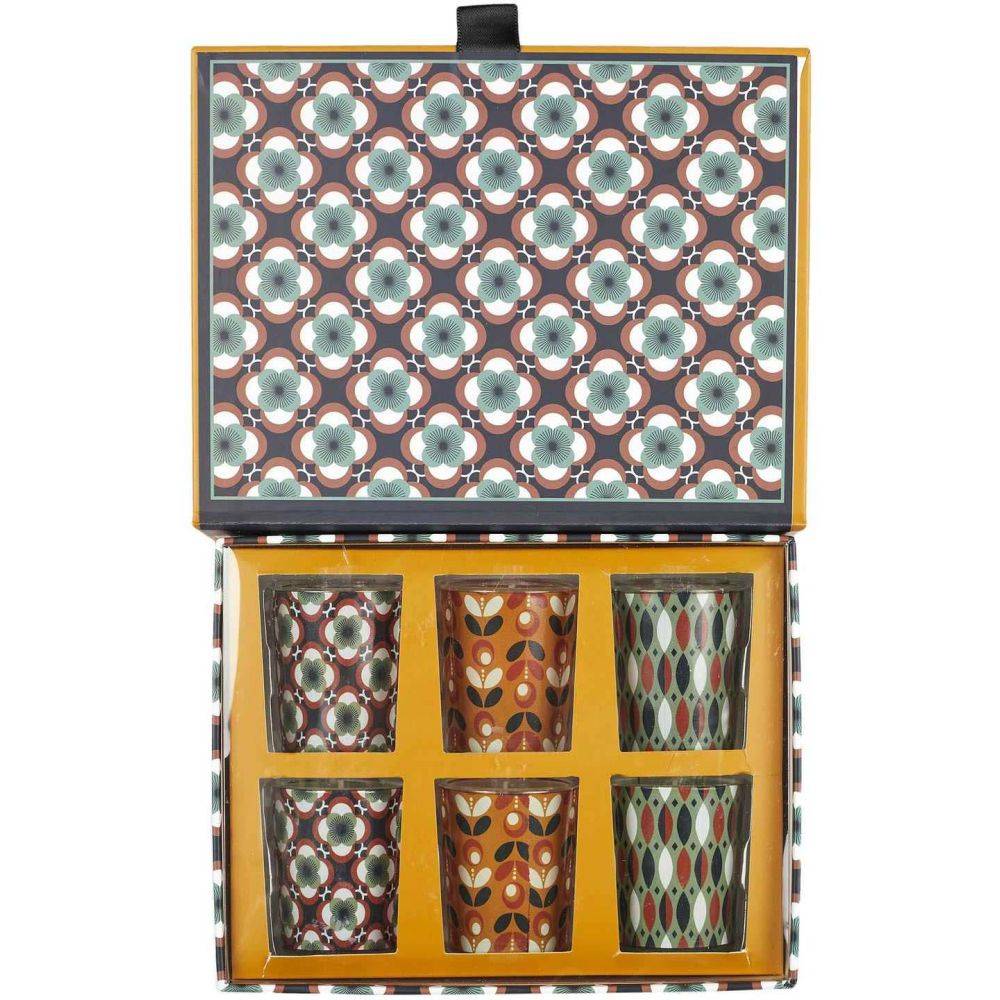 The Home Deco Factory - Coffret de 6 bougies parfumées Rétro - Imagen 4