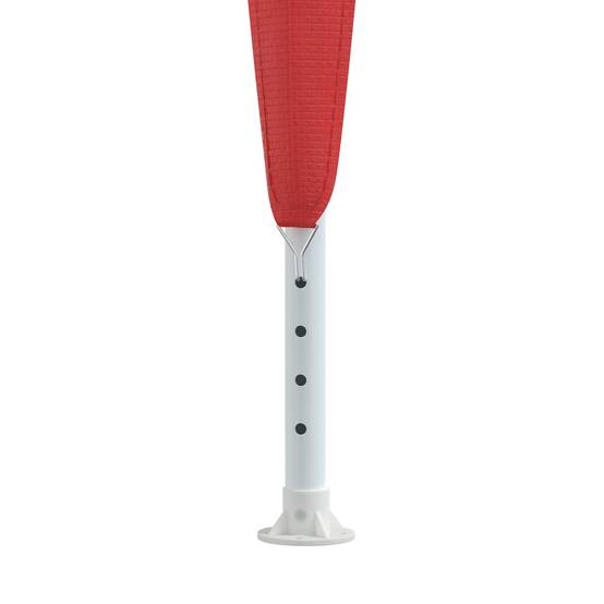 ComfortXL - Tente de réception PE acier rassemblements plein air fenêtres latérales 200x200cm rouge - ComfortXL Outdoor Living - Image 7