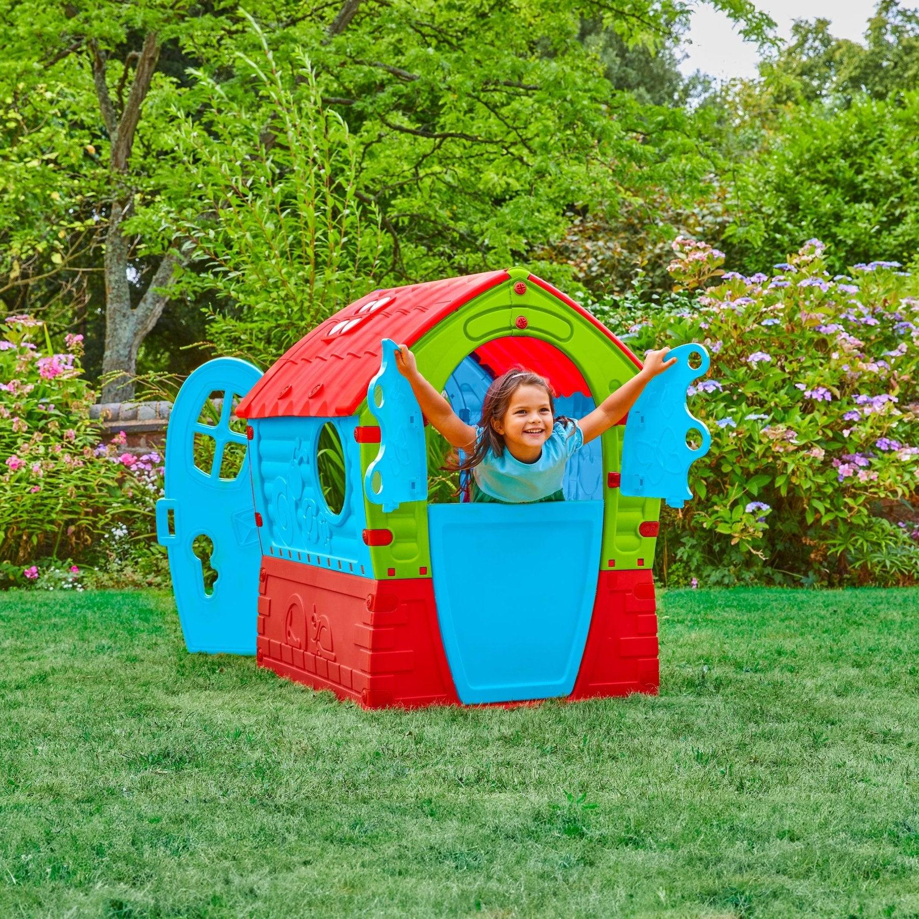 Cabane enfant plastique multicolore DREAM HOUSE - Imagen 4