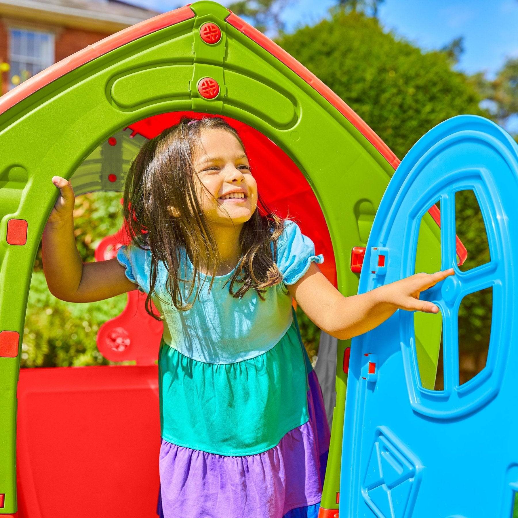 Cabane enfant plastique multicolore DREAM HOUSE - Imagen 1