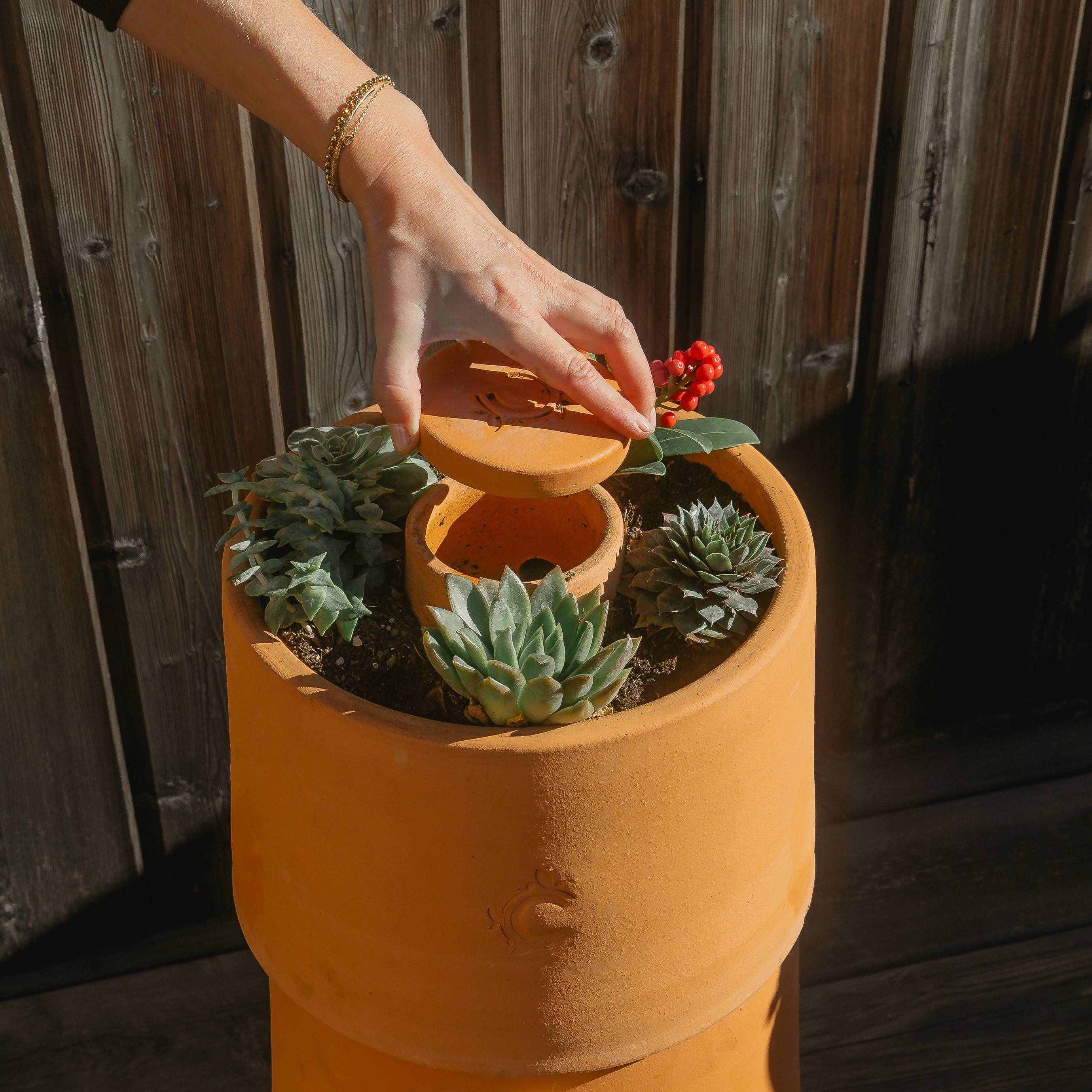 Pot de fleurs lombricomposteur 15L - Image 2