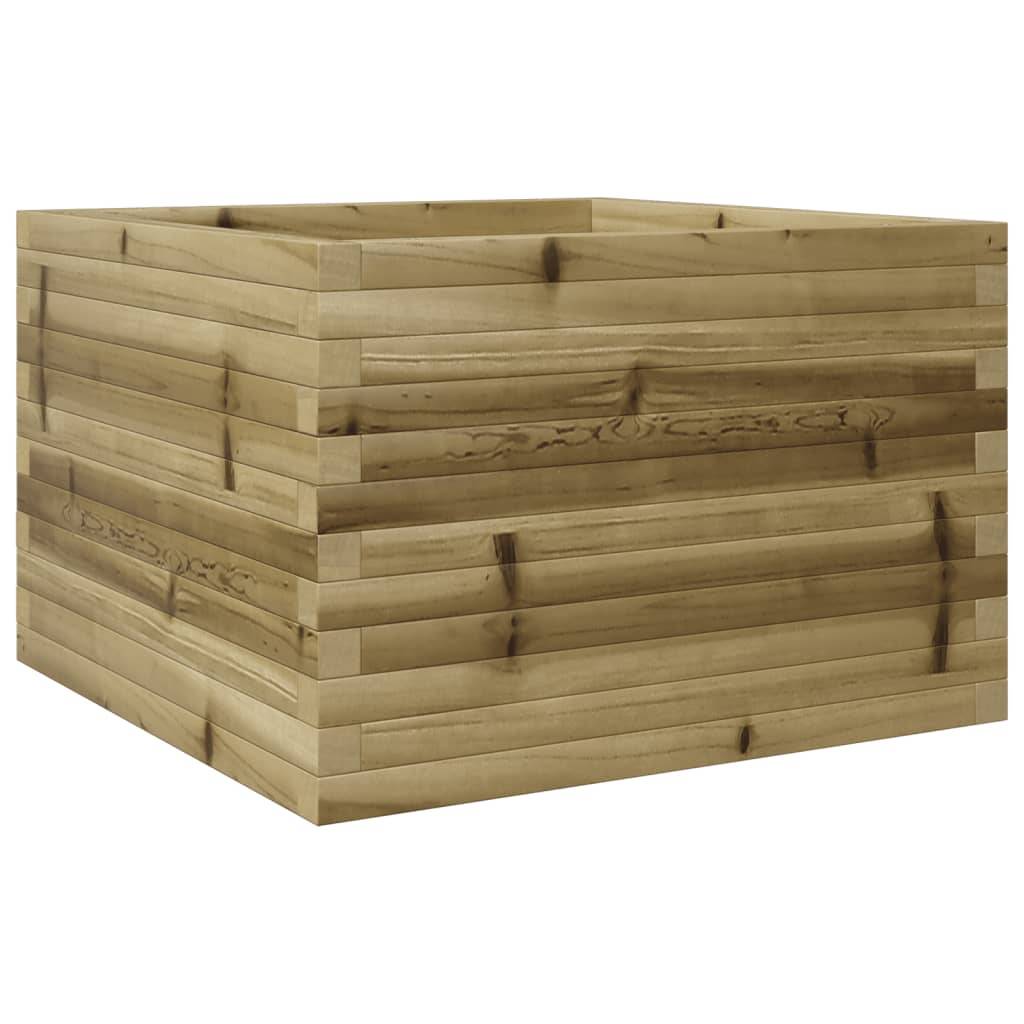 Maison Chic - Jardinière, Bac à fleurs, Pot de fleurs 70x70x46 cm bois de pin imprégné - Imagen 1