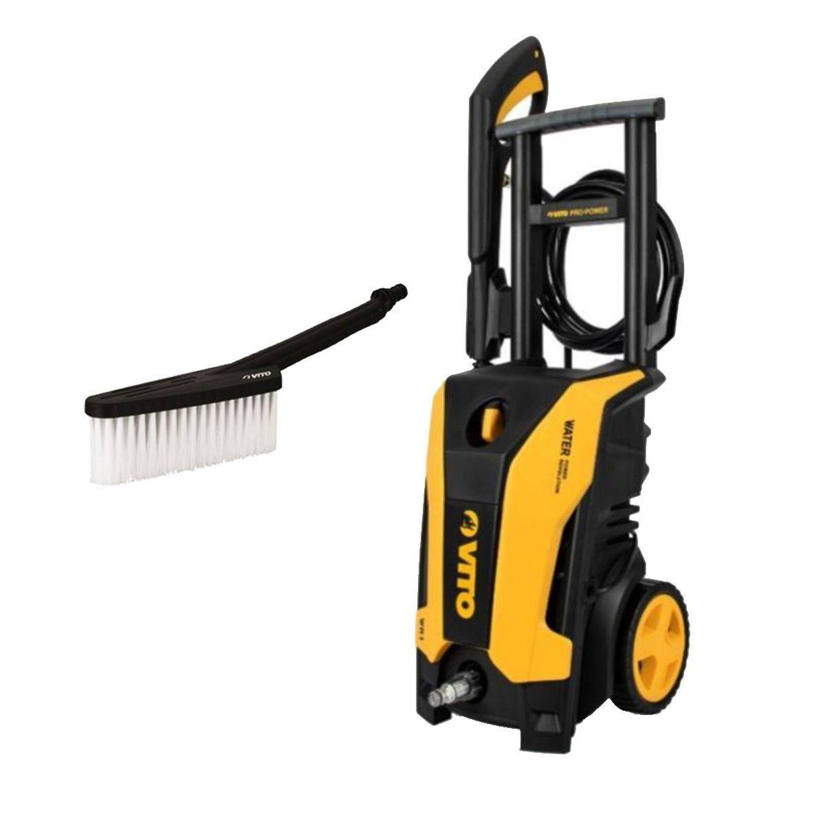 Nettoyeur haute pression 115 bars 1300W Brosse lavage Tuyau 5m Lance turbo + Filtre VITO - Imagen 1