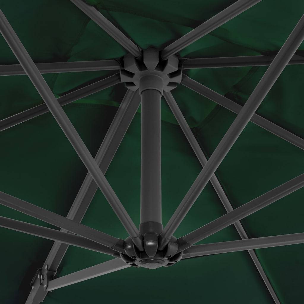 Helloshop26 - Parasol avec base portable 2,5 x 2,5 cm vert - Imagen 5