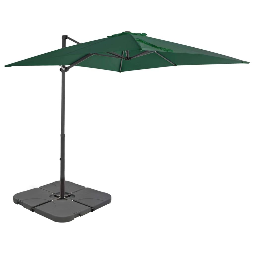 Helloshop26 - Parasol avec base portable 2,5 x 2,5 cm vert - Imagen 2