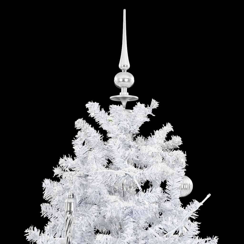 Vidaxl - Arbre de Noël neigeux avec base de parapluie Blanc 170 cm vidaXL 284336 - Image 4