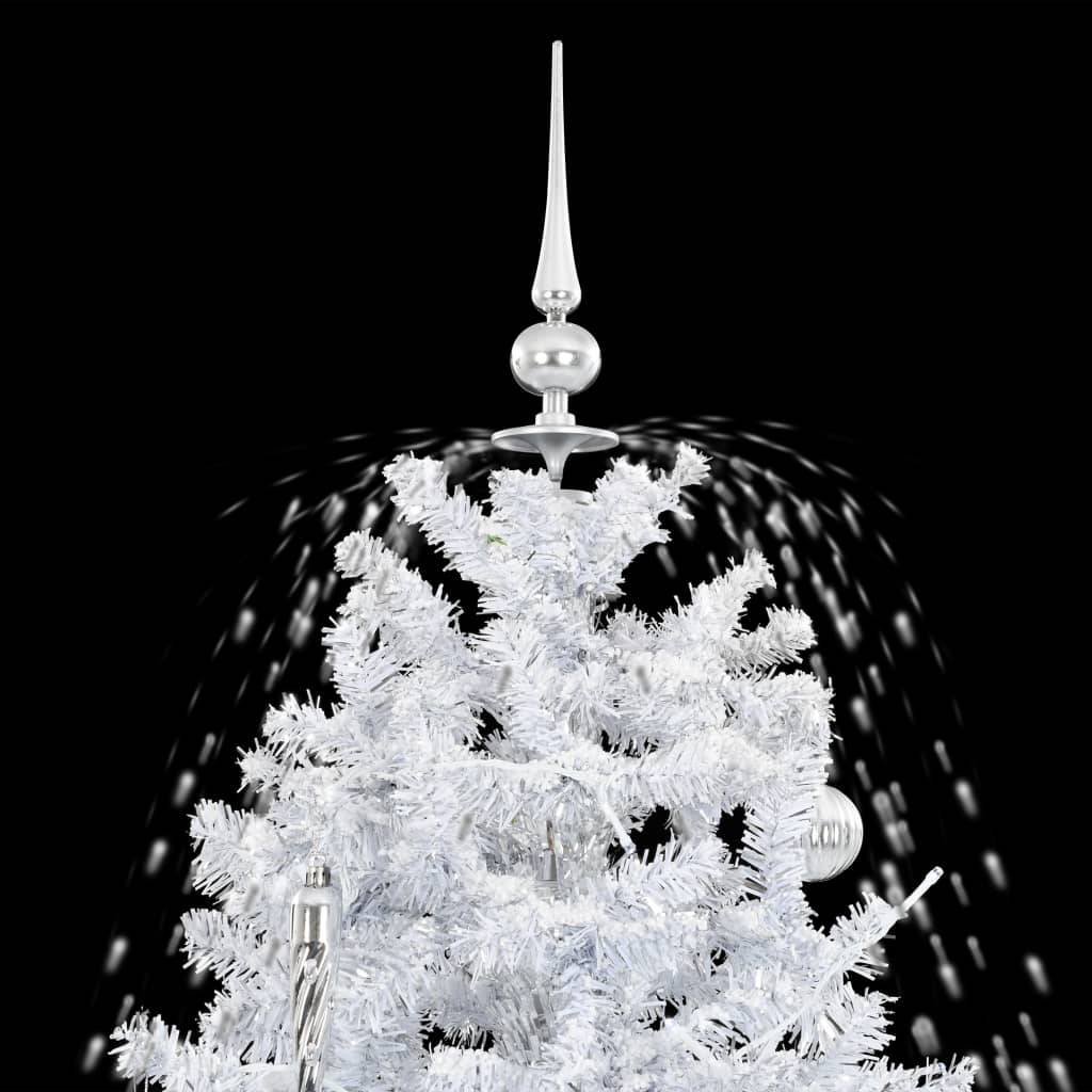 Vidaxl - Arbre de Noël neigeux avec base de parapluie Blanc 170 cm vidaXL 284336 - Image 4