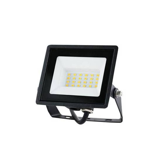 Projecteur LED MH 20W noir 4000K IP65 blanc naturel - Image 1