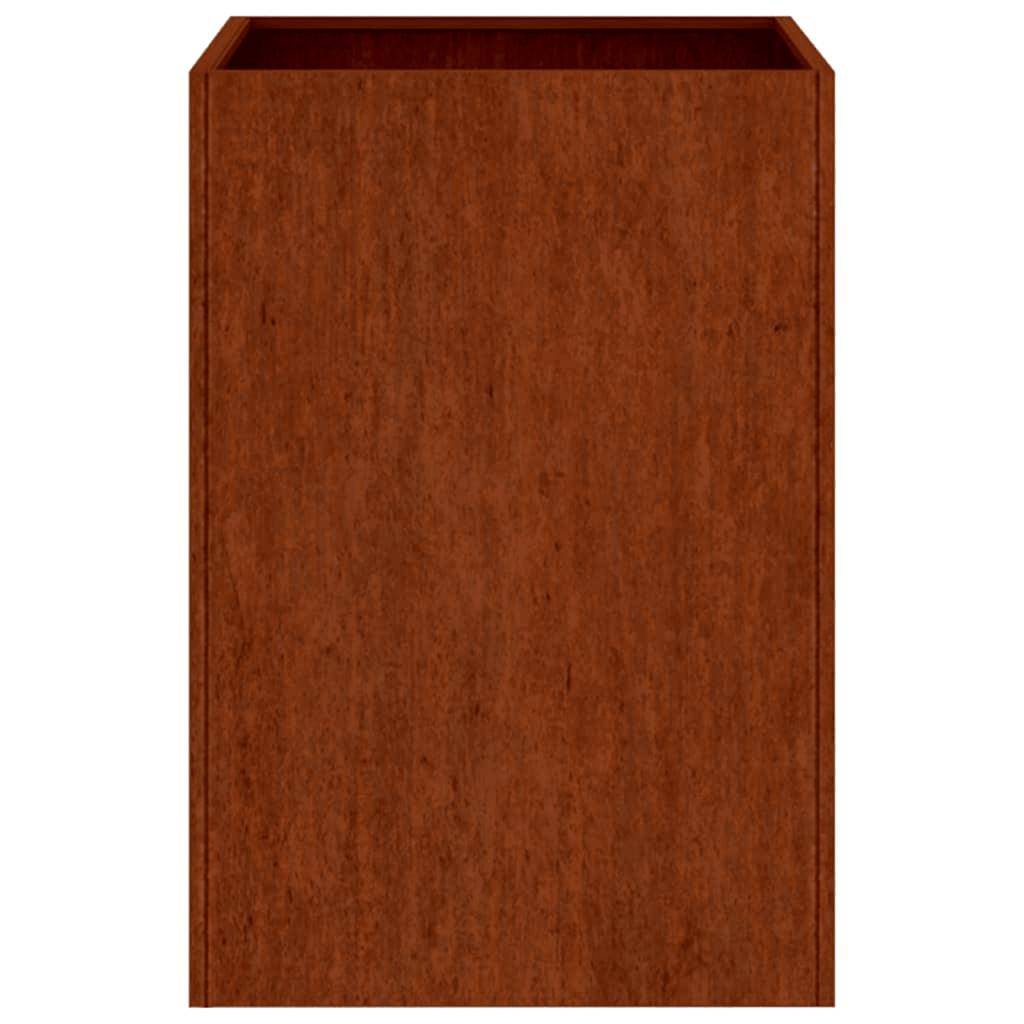 PANGIVO - Jardinière acier corten rouillé 42 x 38 x 75 cm - PANGIVO - Image 6