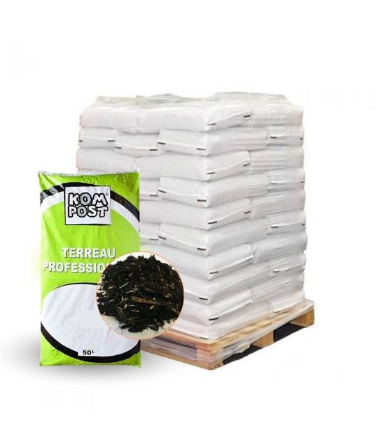 Paillage organique du potager 100% naturel, 48 sacs de 50 l - PRO217-48x50L - Image 1