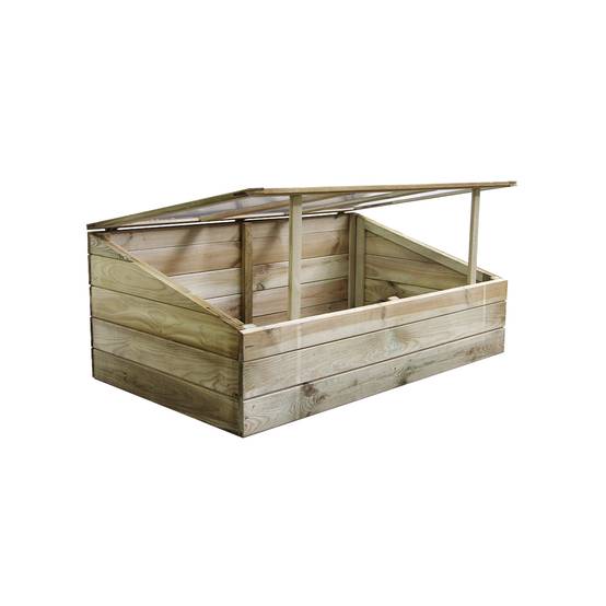 Serre chassis en bois Vérone - Cémonjardin - Imagen 4