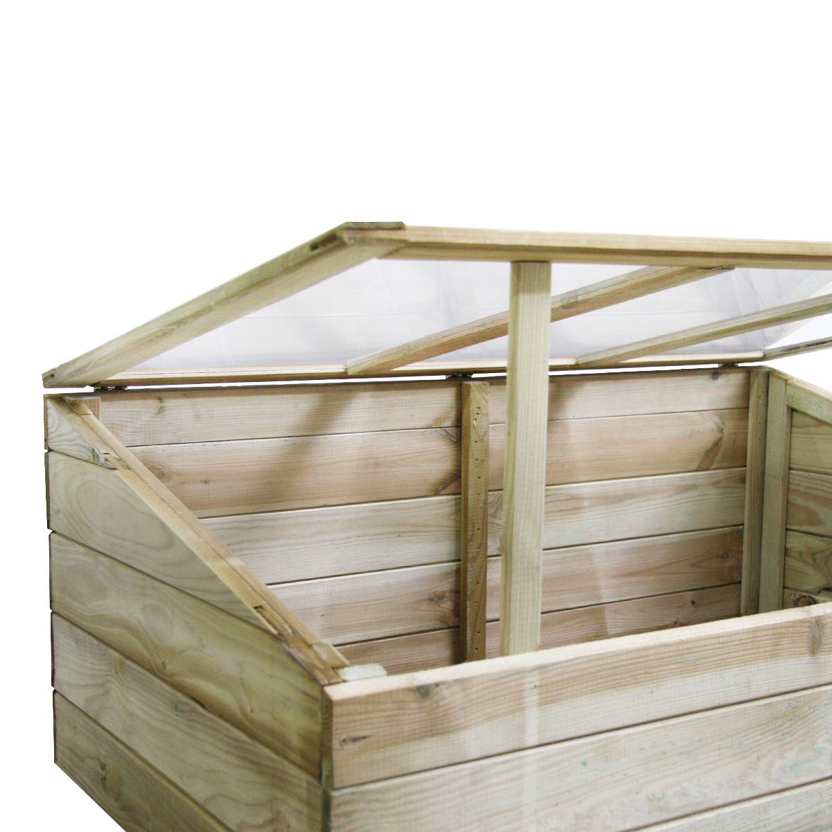 Serre chassis en bois Vérone - Cémonjardin - Imagen 2