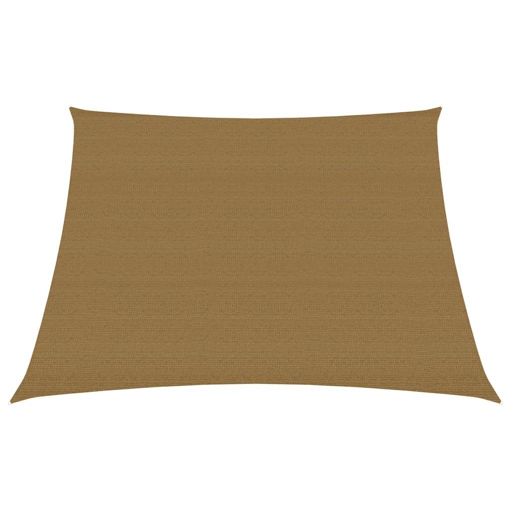 Helloshop26 - Voile d'ombrage 160 g/m² taupe 4/5 x 4 m PEHD - Imagen 1