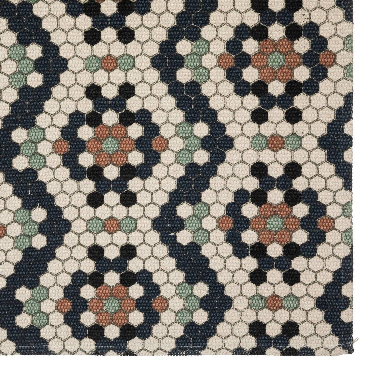 Atmosphera - Tapis "Mozeka" en coton 120x170cm - Atmosphera Créateur d'intérieur - Imagen 3