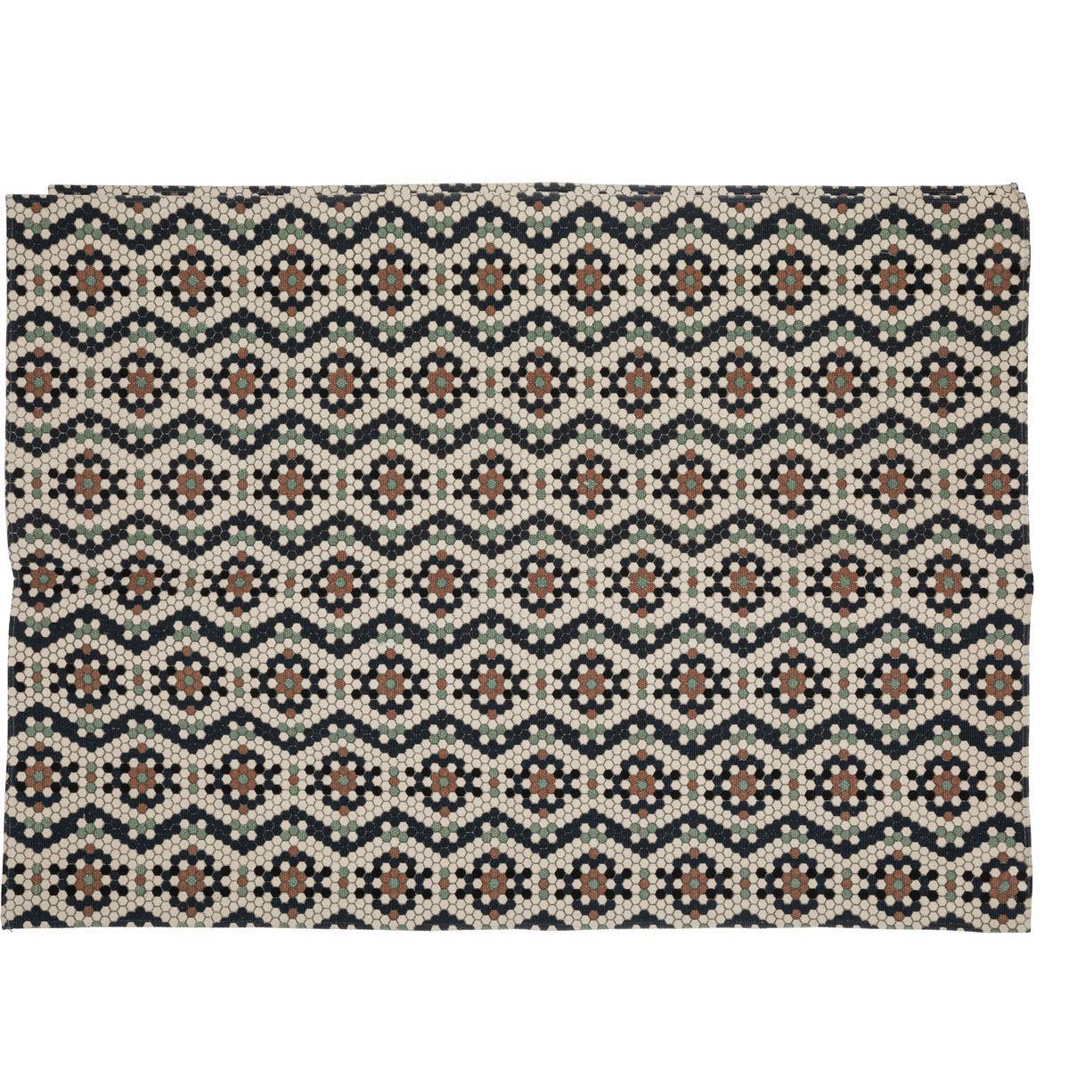 Atmosphera - Tapis "Mozeka" en coton 120x170cm - Atmosphera Créateur d'intérieur - Image 1