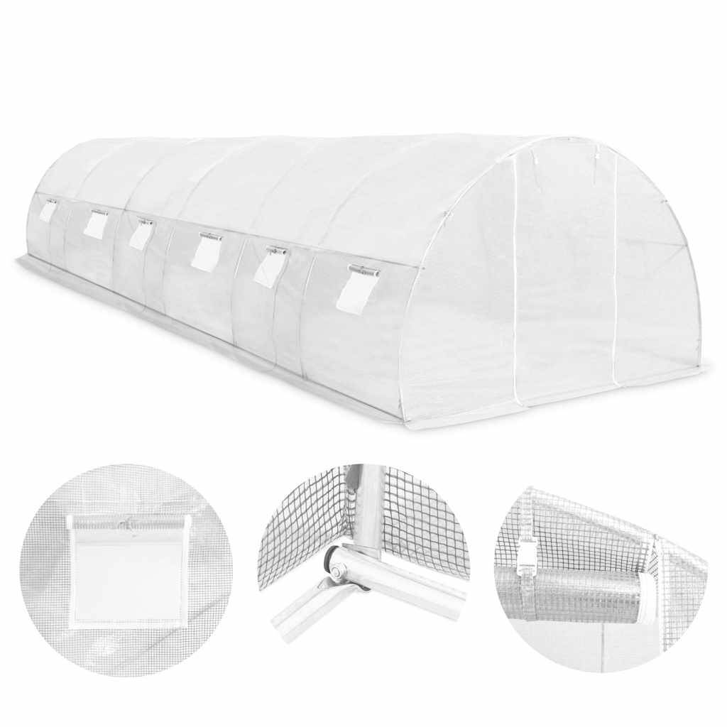 Vidaxl - Serre 27 m² 900x300x200 cm vidaXL 45752 - Imagen 4