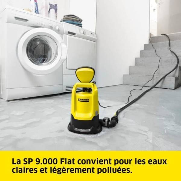 Kärcher - Pompe d'évacuation SP 9.000 Flat eau claire - Karcher - Image 2