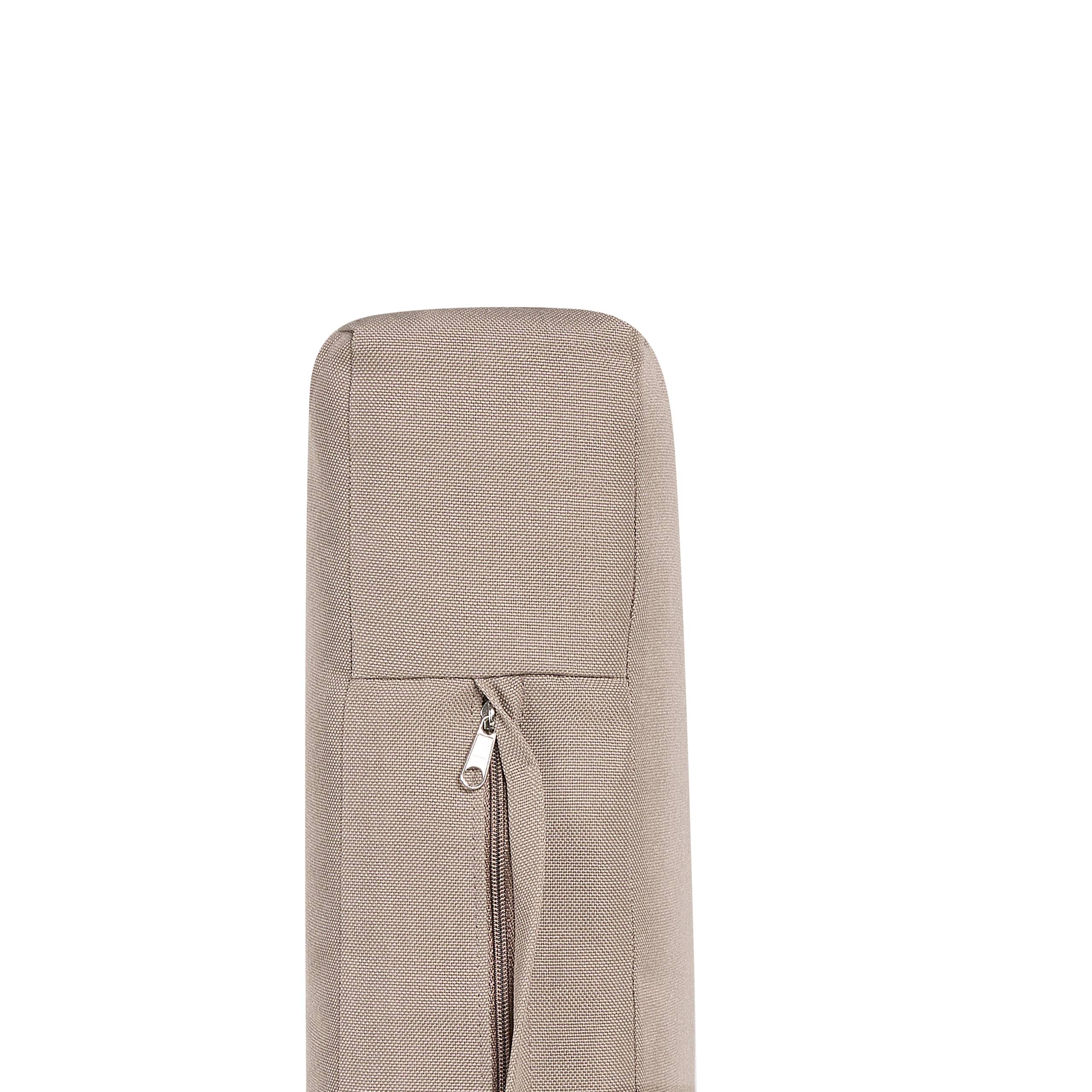 Beliani - Fauteuil Bambou Taupe TODI - Beliani - Imagen 8