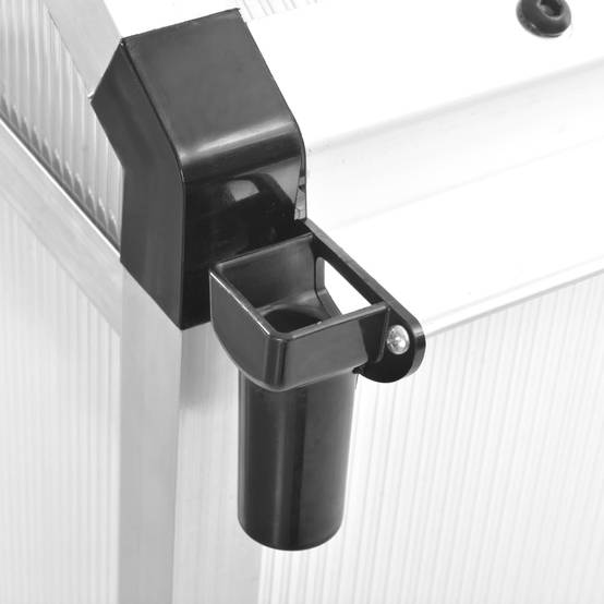 ComfortXL - Serre Jardin Aluminium Polycarbonate Culture Plantes Anti-UV 5,74m² Transparent - ComfortXL Outdoor Living - Image 4