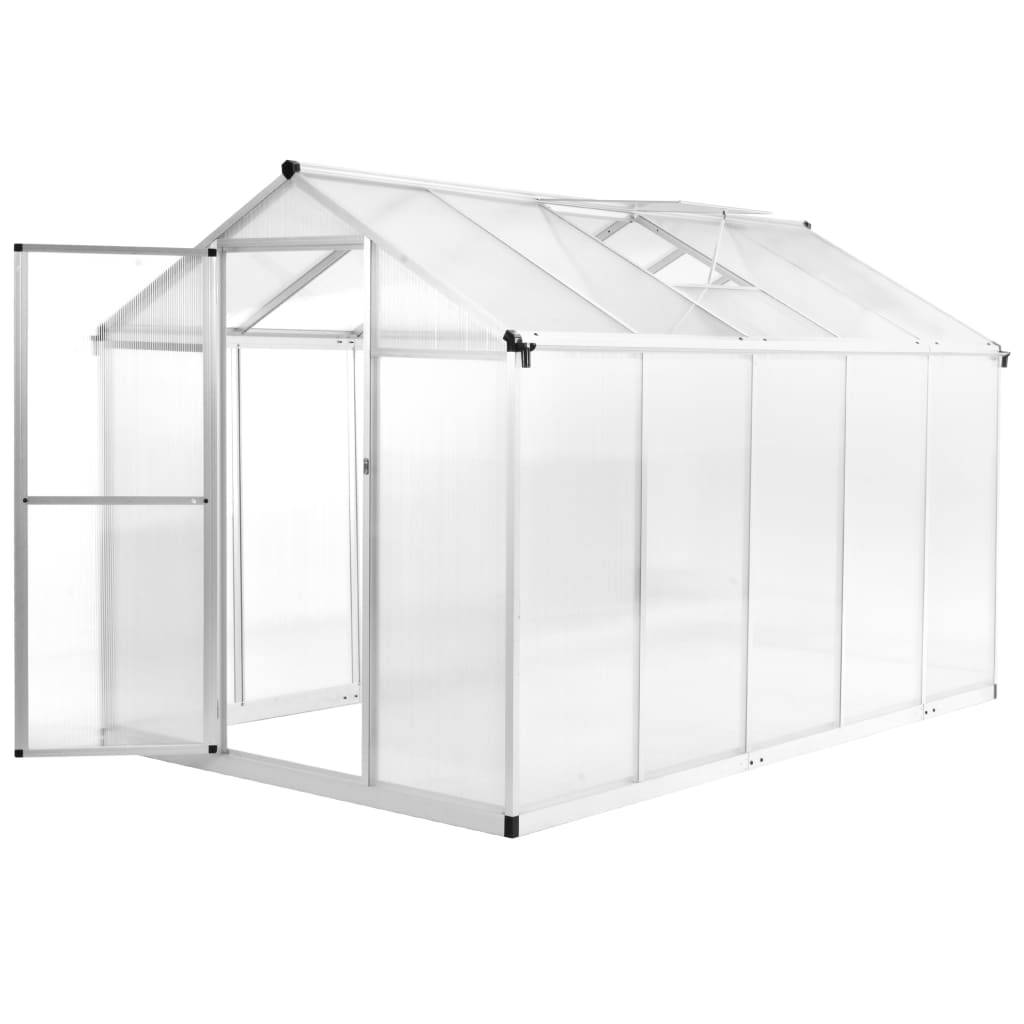ComfortXL - Serre Jardin Aluminium Polycarbonate Culture Plantes Anti-UV 5,74m² Transparent - ComfortXL Outdoor Living - Image 1