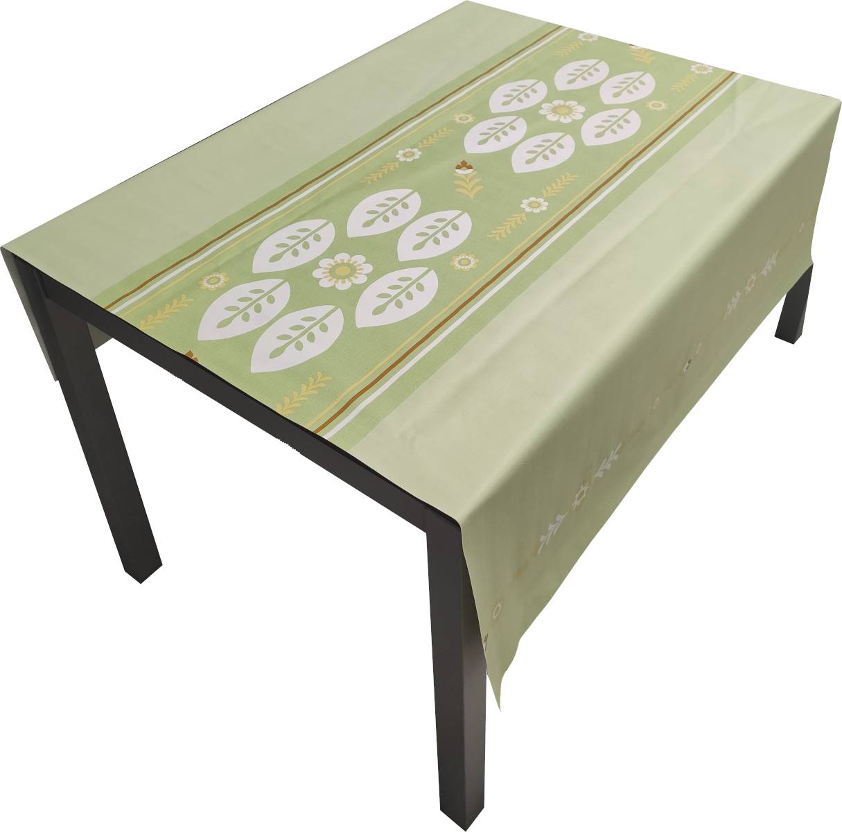 Nappe Composition PVC Base Polyester Anti-taches Mosaïque Hoja Taille 100X140 CM - Image 1